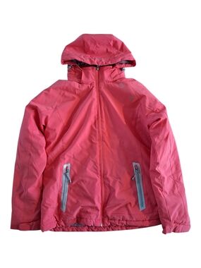 Free Country Kids Hooded Puffer Jacket - Coral Pink